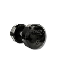 TROY 12 SIDED RUBBER COATED DUMBBELL