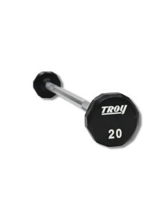 TROY 12-Sided Urethane Straight Barbell