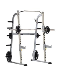 TUFFSTUFF FITNESS EVOLUTION HALF CAGE WITH SAFETY STOPPERS AND DIP HANDLES